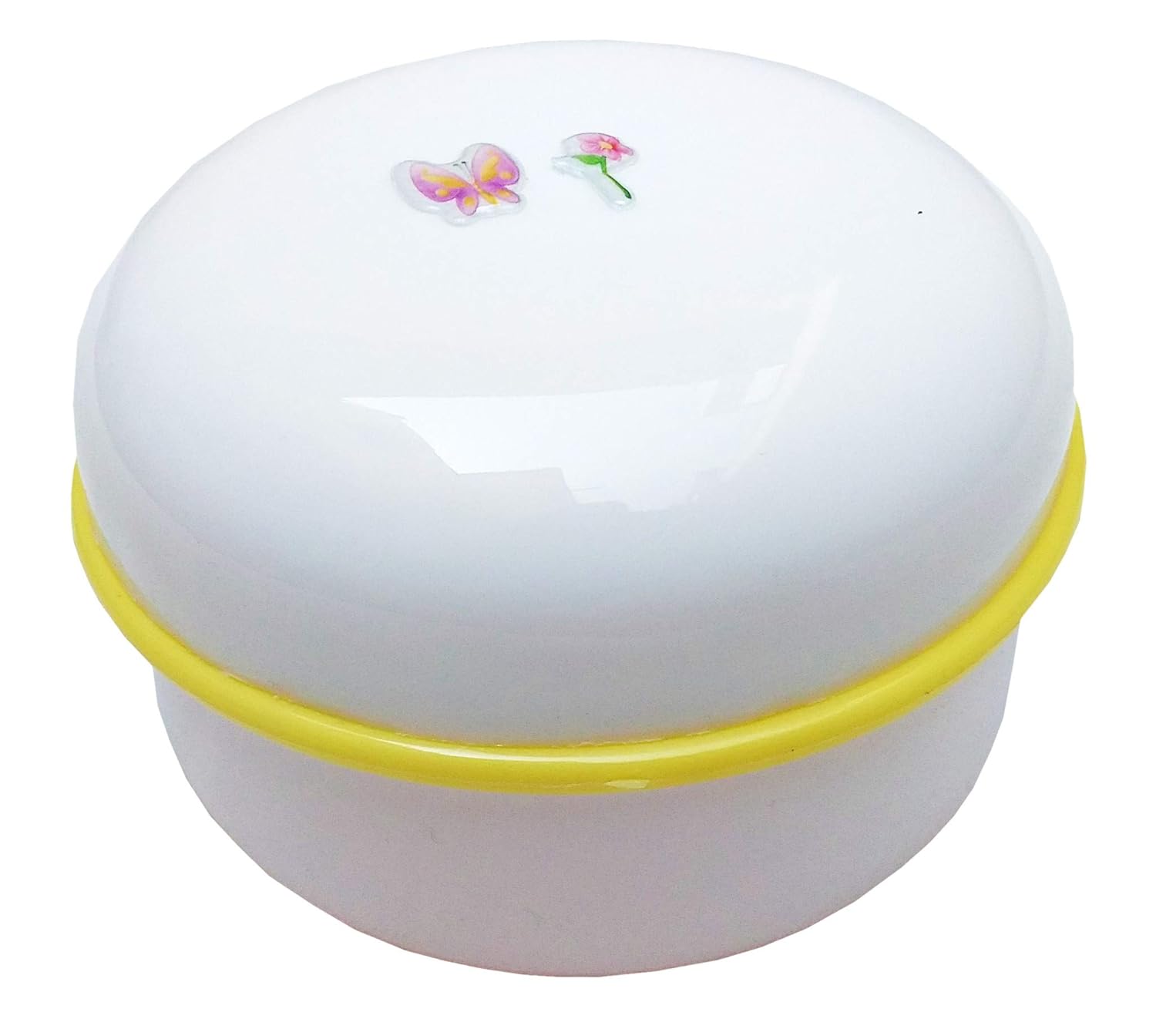 Buy Cloudaby Powder Puff/Powder Storage Box with Puff for Baby with Cartoon Character Design