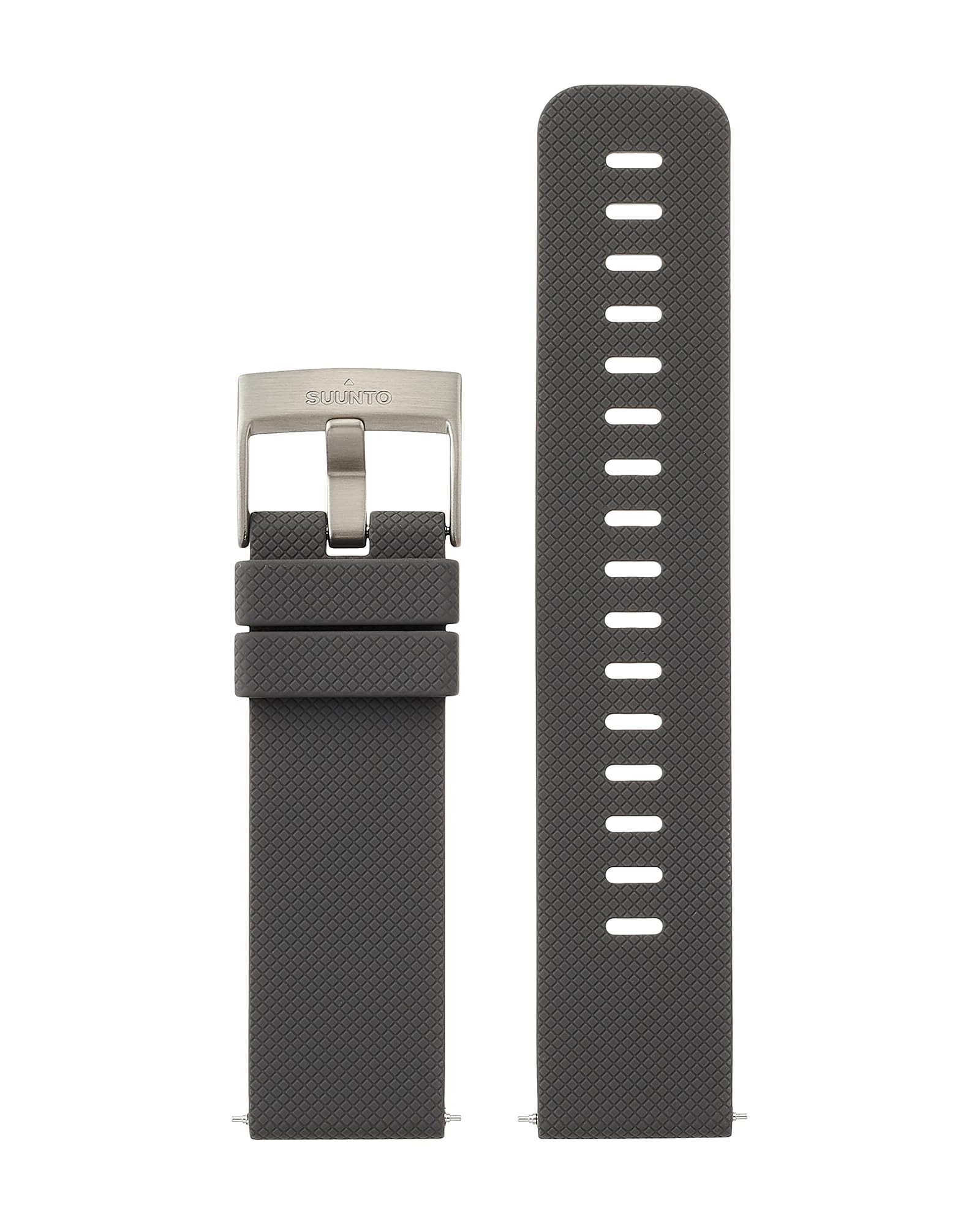 Suunto Traverse Graphite Silicone Strap Accessories - Grapphite, One Size