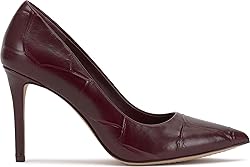 Vince Camuto Women's Savilla Pump, Plum Croco