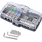 Blocco Portafusibili ANL 4 Vie Per Auto - Con Fusibili 30A E 60A, Per Stereo - Foto 4