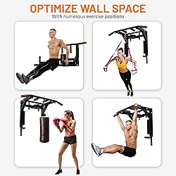 FICTOR Pull Up Bar Wall Mounted, Heavy Duty Wall