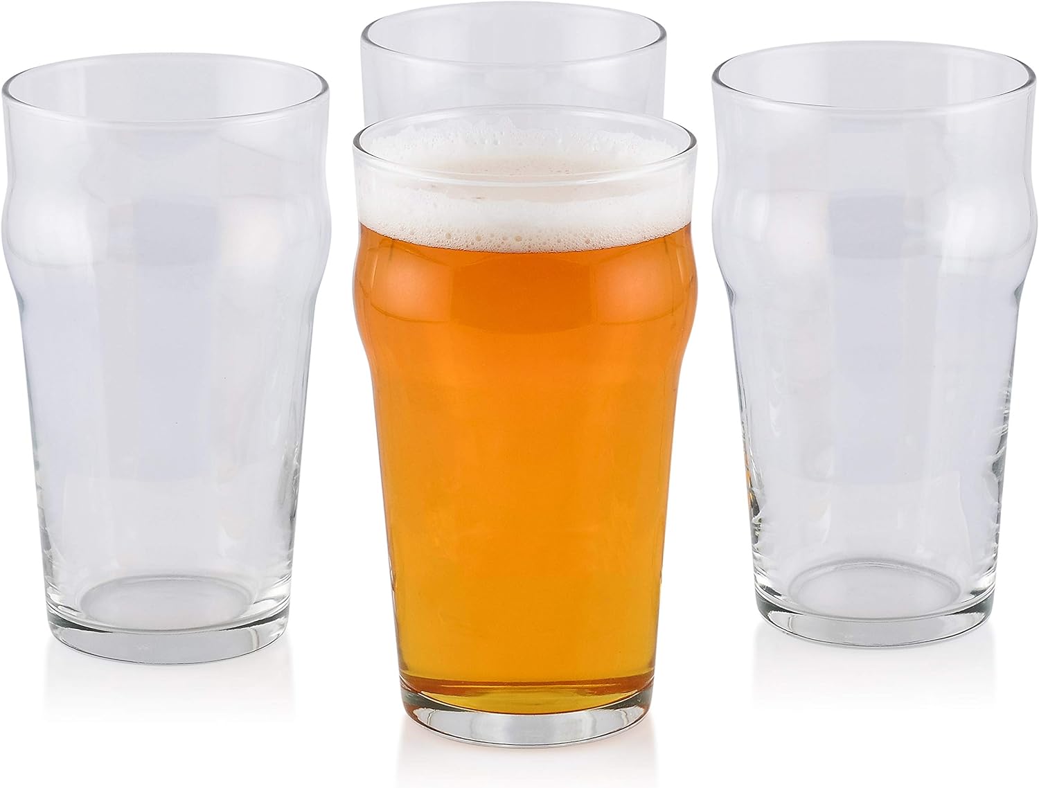 Pint Glasses, 20 OZ British Beer Glass, Classics Craft