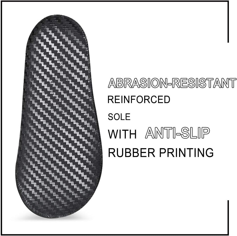 Water Socks Neoprene Socks Beach Booties Shoes 3mm Glued Blind Stitched Anti-Slip Wetsuit Boots Fin Swim Socks for Water Sports Outdoor Activities : Sports & Outdoors