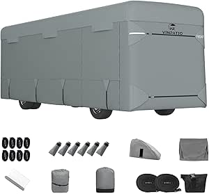 Motorhome Cover CLASS B RV | Up To 6 - 6.5m | 6x Zips, 4 Air Vents - Foto 12