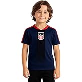 Icon Sports Officially Licensed US Soccer Federation Game Day Shirt - Unisex Kids