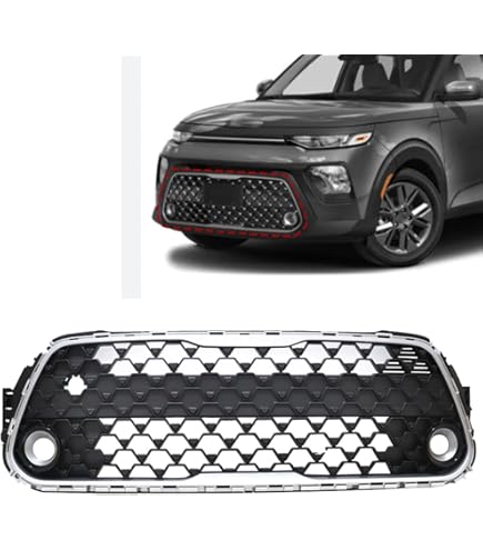 Amazon.com: SecosAutoparts Lower Grille Bumper Front