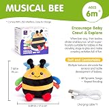 hahaland 4-in-1 Dancing Bee Baby Toy 6-12 Months Montessori Sensory view 9