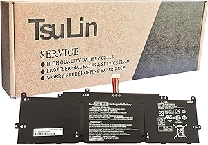 TsuLin ME03XL Laptop Battery Compatible with Hp Stream 11 11-d000na 13 13-C010NR Series Notebook 787089-541 787521-005 HSTNN-UB6M HSTNN-LB6O 11.4V 37Wh 3130mA