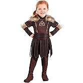 Victorious Viking Toddler Girl's Costume