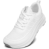 WJA Men's Wide Toe Box Shoes Cushioned Road Running Shoes Non Slip Mens Walking Sneakers for Wide Feet Comfortable Athletic Gym Workout Shoes