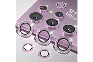 SAE&SVNG Crazylens [5+5] Camera Lens Protector for Samsung Galaxy S24 Ultra, Titanium Military-Grade Drop Protection, 99.99% Light Transmittance, Galaxy S24 Ultra Screen Protector Lens Protector