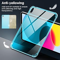 DTTO Clear Case for iPad 10th Generation 2022