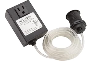 MOEN Waste King ARC-4200 Garbage Disposal Air Switch Base and Control Unit, Black