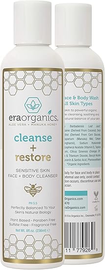 natural face wash for eczema