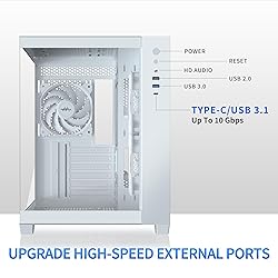 MUSETEX ATX PC Case, 360MM RAD Support, 3 x 120mm