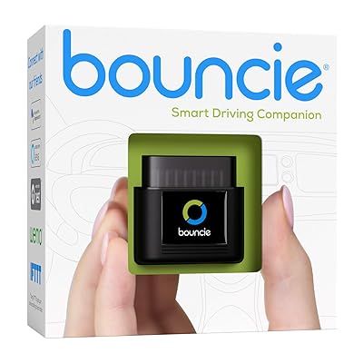 Bouncie - Adattatore OBD2 Auto Connessa Con SIM 3G (Servizio Da 8€/mese) - Tracciamento GPS, Diagnostica, Allarmi Guida E Geofence - 5