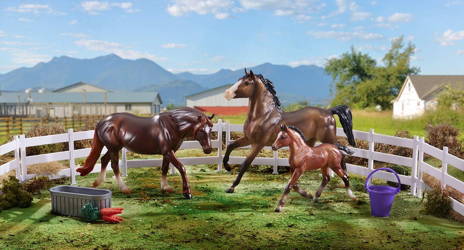 Breyer Classics 1/12 Model Horse Play Set - Pony Power - Image 5