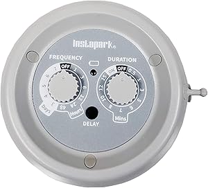 Instapark Automatic Watering System, Automatic Drip Irrigation Kit with 7-Day Digital Programmable Water Timer for 10 Indoor Outdoor Potted Plants Vacation Plant Watering System