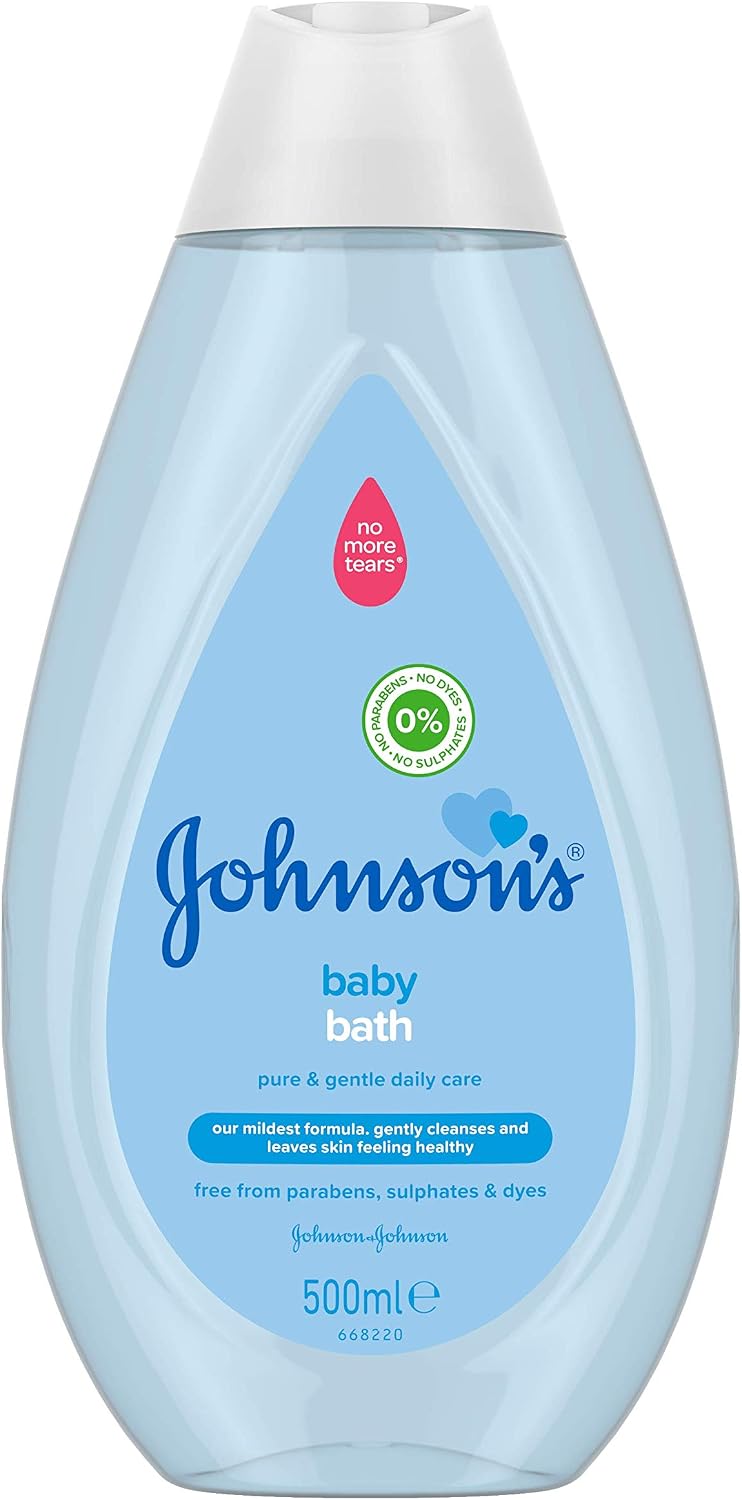 JOHNSON'S Baby Bath Multipack - Gentle and Mild for Delicate Skin and Everyday Use - pH Balanced for Delicate Skin - 3 x 500 ml - Image 3
