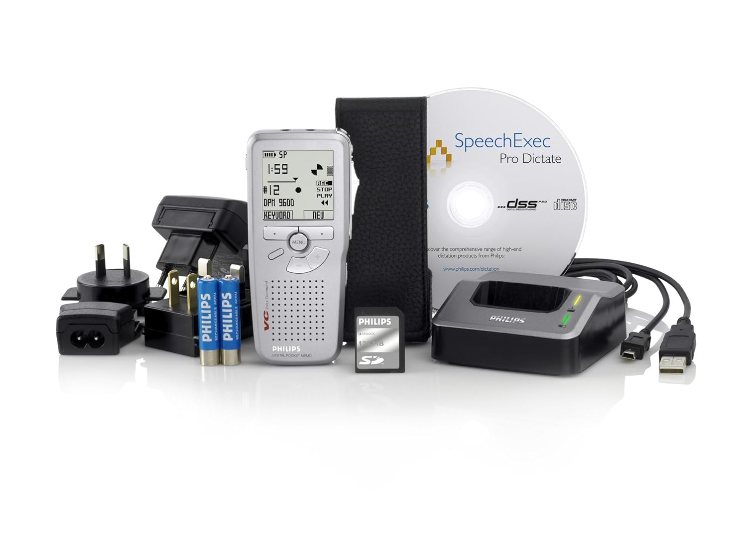 Philips LFH9600 Digital Voice Recorder Kit Amazon.ca Electronics