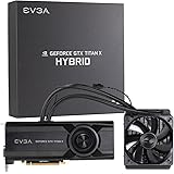 EVGA GeForce GTX TITAN X 12GB HYBRID GAMING, "All in One" No Hassle Water Cooling, Just Plug and Play Graphics Card 12G-P4-1999-KR