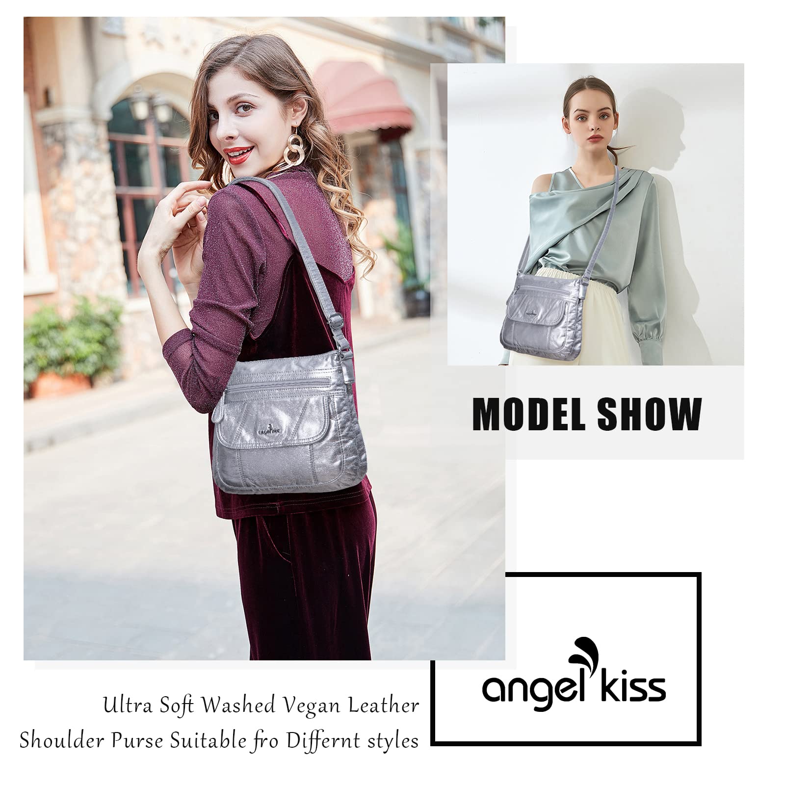 Leather Shoulder Purse