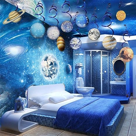 Bdecoll 30pcs Decoration Anniversaire Enfant Universal Anniversaire Suspendus Tourbillons Guirlandes Hanging Swirl Pour Bebe Garcon Filles Enfants D Anniversaire Fete Chambre Decoration De Plafond Amazon Fr Cuisine Maison