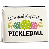 jyunsoeng Pickleball Gifts Cosmetic Bag - Pickleball Accessories Zipper Makeup Pouch Small Makeup Bag (1Pcs)