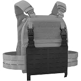 PETAC GEAR Tactical MOLLE Placard,The Slicksters Adapt MOLLE Front Flap Hanging Panel Laser Replacement Component