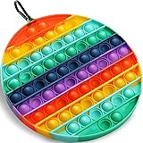 REHAVE Big Size Pop Fidget Toys Jumbo Finger Push Bubble Stress Relief Sensory Squeeze Toy,Stress Reliever Sensory Fidget Toy