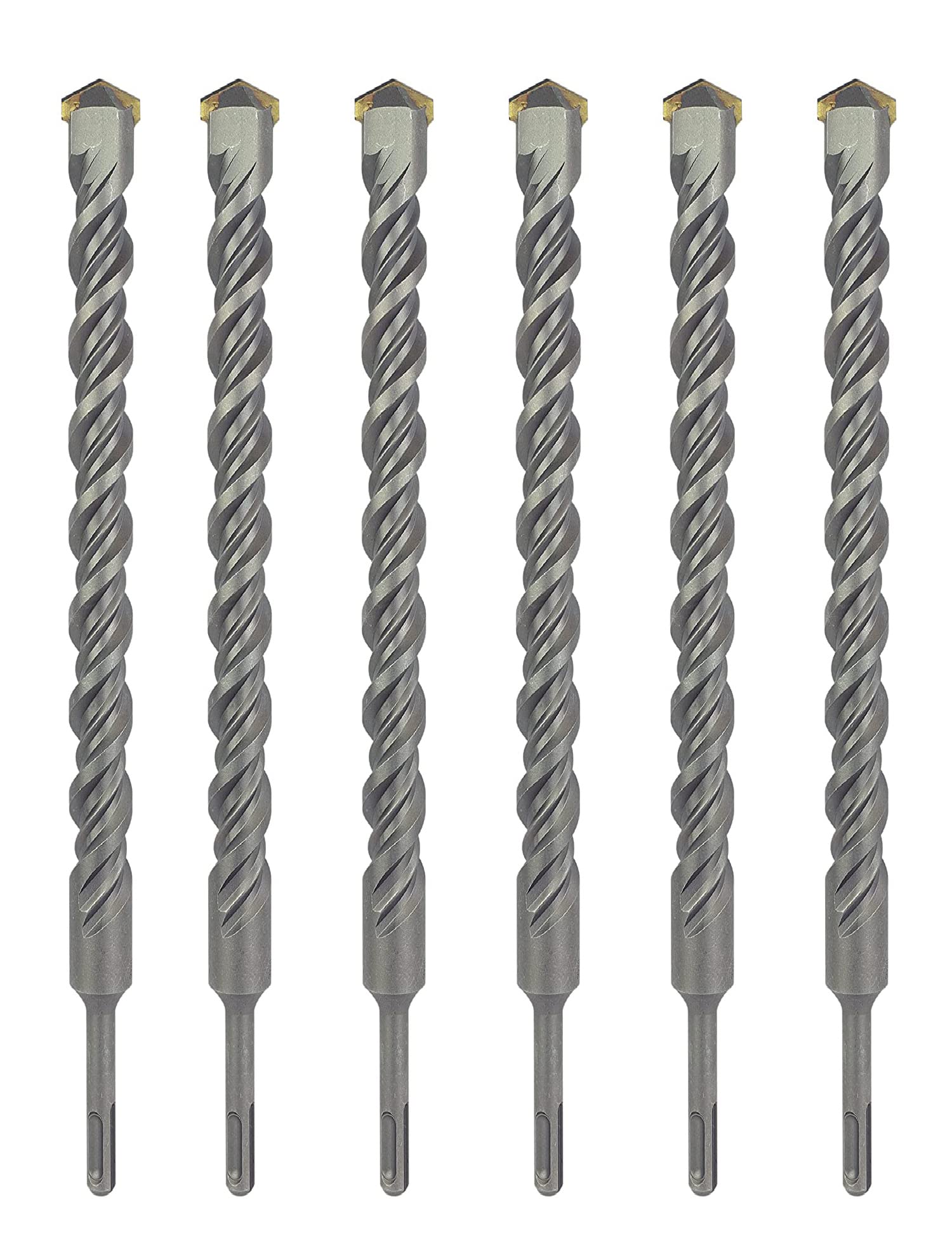 SDS Plus Hammer Drill Bit 6Pcs 23/32 in. x 8