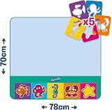Aquadoodle E73255FR Stencil & Doodle Water Mat with Magic Pen view 5
