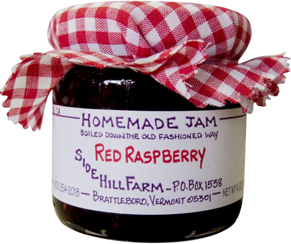 Side Hill Jams - Red Raspberry Jam 4 Ounce