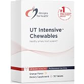 Designs for Health D-Mannose with Cranberry Chewables, 30 Tablets | UT Intensive Chews for Women &amp; Men, Urinary Tract Support Supplement with Cranberry Extract, Vegan, Orange Flavor