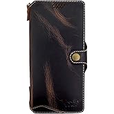 Yogurt Case for Google Pixel 10 Pro XL, Genuine Leather Wallet Cover for Pixel 10 Pro XL, Handmade Oil Leather