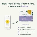 Naty Sanitary Towels Super with Wings Organic Cotton 12 Pads Unscented view 6