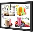 HKSIGN 18X24 Inch Wall Mounted Black color Aluminum Snap Clip Frame Advertising Display Led Backlit Light Box Sign
