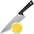 Greater Goods Chef Knife, Ergonomic Handle, Durable Kitchen Knife w/Balanced Design (German Steel)