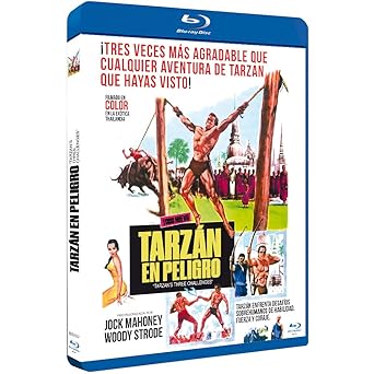 Tarzán en Peligro BDr 1963 Tarzan’s Three Challenges [Blu-ray]