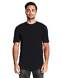 Next Level Men's Cotton Long Body Crew XL BLACK