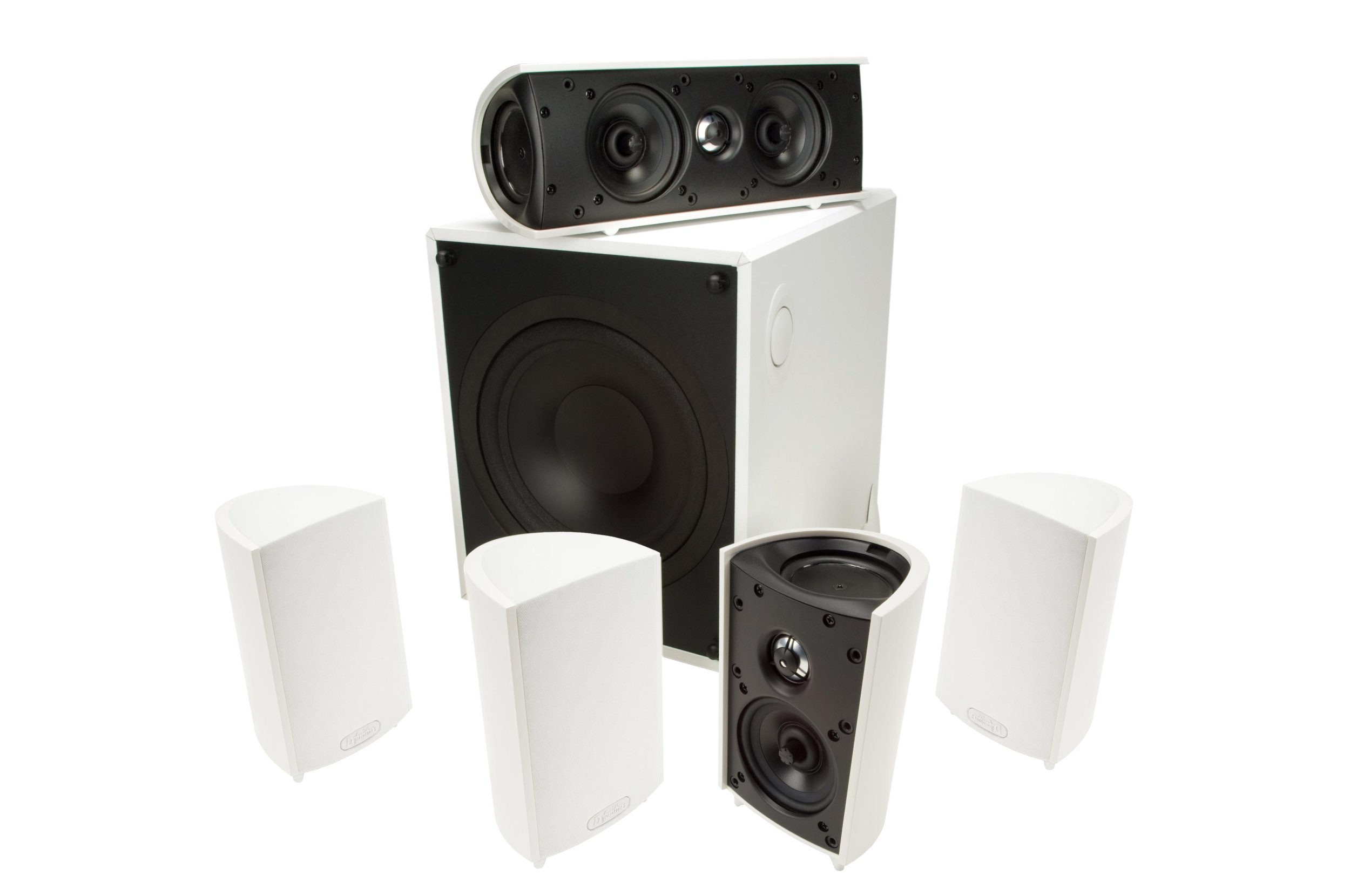 Amazon.com: Definitive Technology ProCinema 600 120v Center Speaker (Set of  Six, White) (Discontinued by Manufacturer): Home Audio & Theater