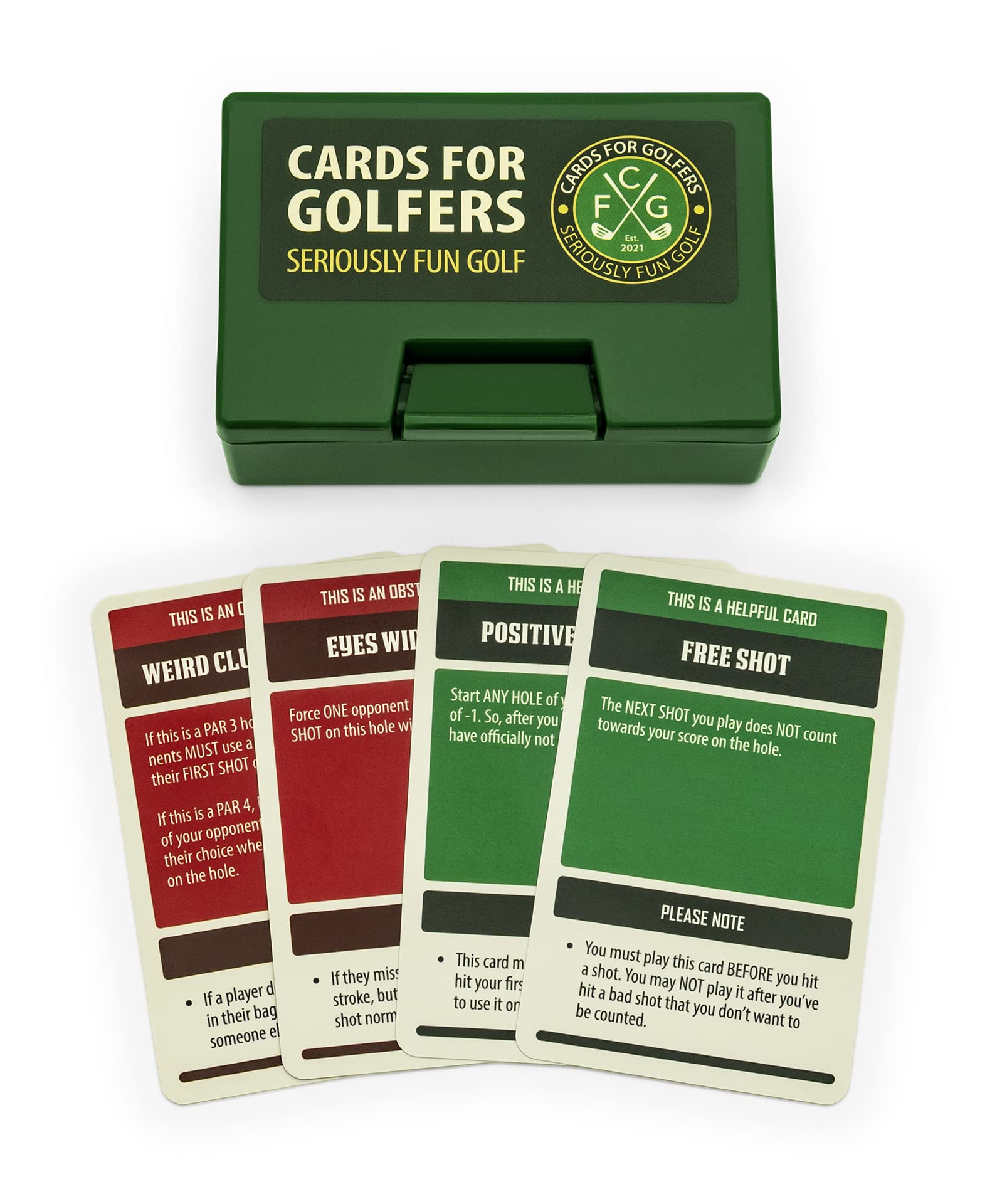 Mindmade Cards for Golfers - Make Golf Even More Fun with This On-Course Card Game, (MM-CG101)