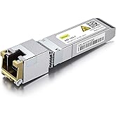 1.25/2.5/5/10G-T SFP+ Transceiver, 10G T, 10G Copper, RJ-45 SFP+ CAT.6a, up to 30 Meters, Compatible with Cisco SFP-10G-T-S, 