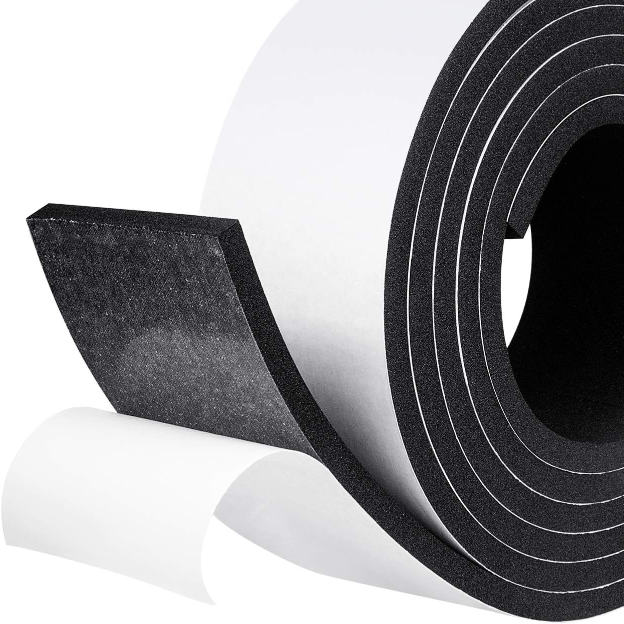 fowong Foam Tape Self Adhesive 50mm(W) x 6mm(T) x4m(L)