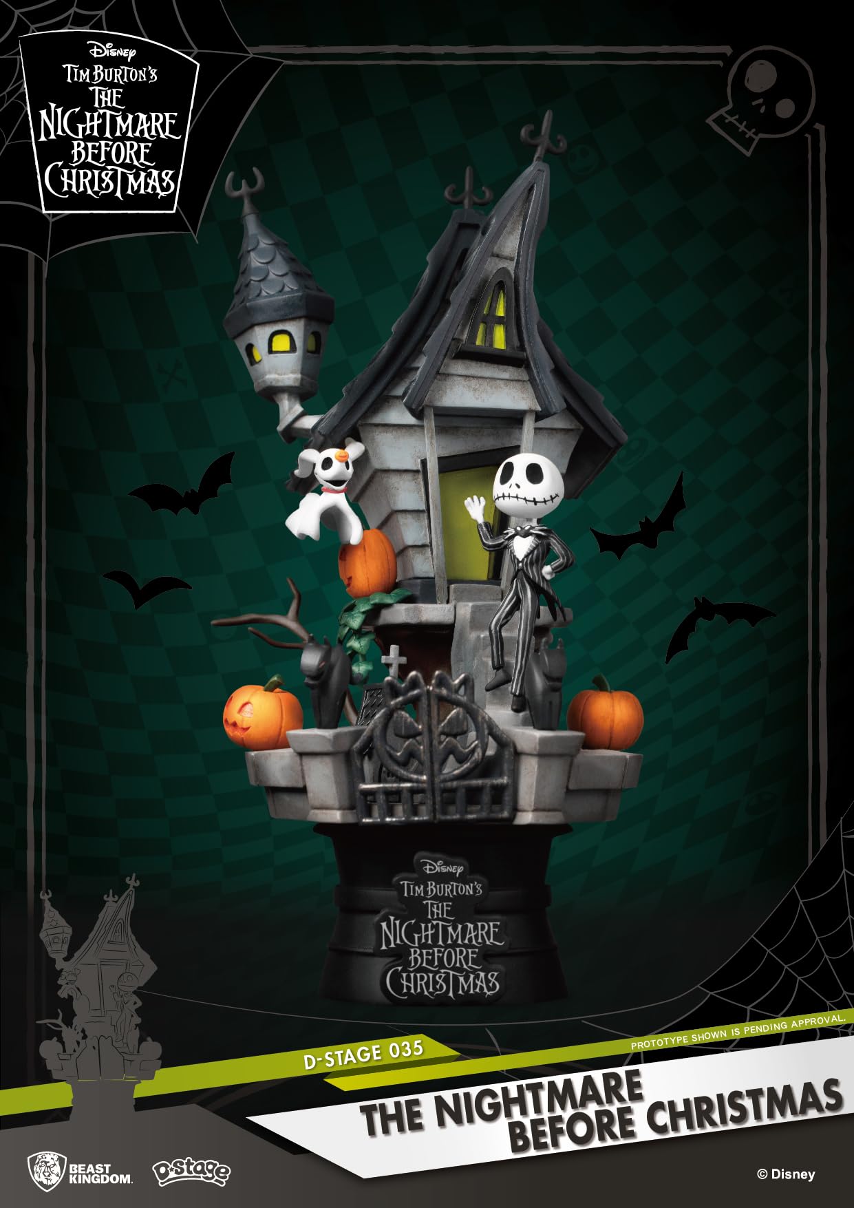 Beast Kingdom The Nightmare Before Christmas DS-035 D-Stage Series Statue