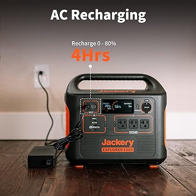 Buy Jackery Portable Power Station Explorer 1500 14wh Portable Generator With 3x110v 1800w Ac Outlets Solar Mobile Lithium Battery Pack For Outdoor Rv Van Camping Overlanding Emergency Online In Philippines B08nppqk97
