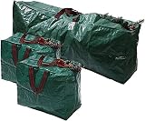 Ram 3pcs Extra Large Christmas Storage Bags With Handles Set view 1