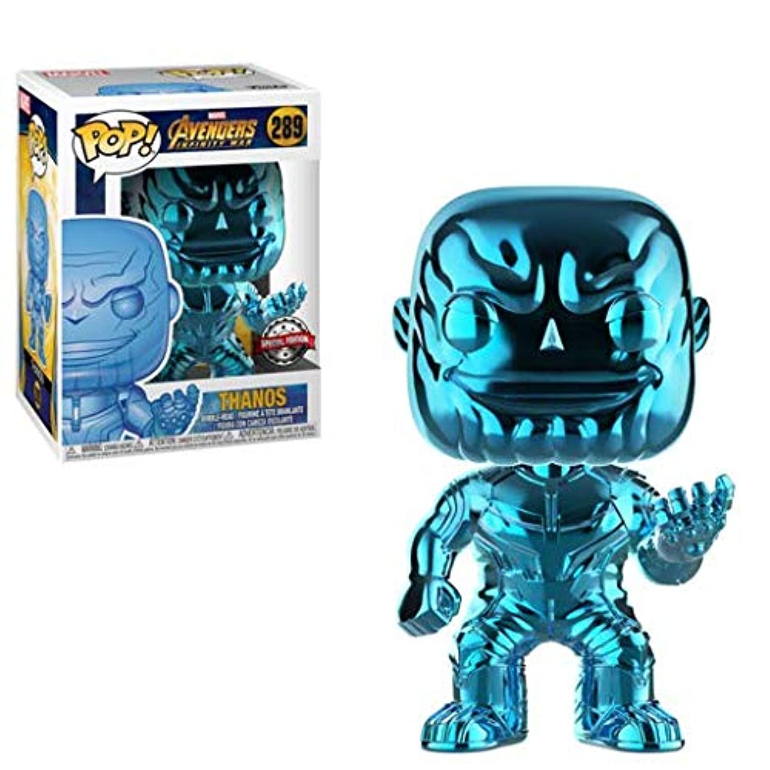 Avengers: Infinity War Funko Pop! Marvel Thanos (Chrome - Blue)