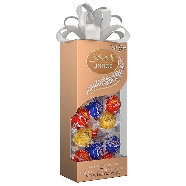 LINDT LINDOR ASSORTED CHOCOLATE CANDY TRUFFLES TRADITIONS GIFT...