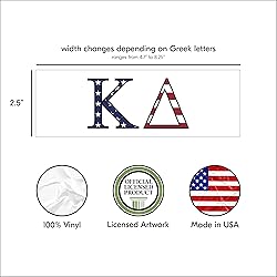 Pro-Graphx Kappa Delta Greek Sorority Sticker